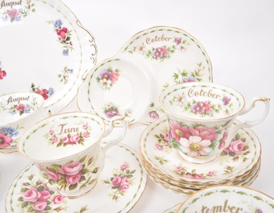 Lot 44 - ROYAL ALBERT - COLLECTION OF VINTAGE 1950S CHINA TEA SERVICE PIECES