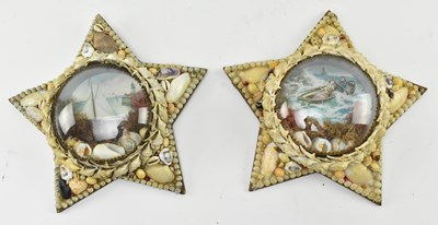 Lot 16 - COLLECTION OF EARLY 20TH CENTURY EDWARDIAN SEASHELL DIORAMAS