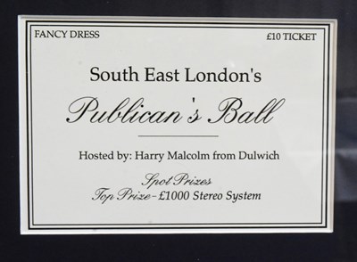 Lot 175 - ONLY FOOLS & HORSES - HEROES & VILLAINS - ORIGINAL PROP TICKET
