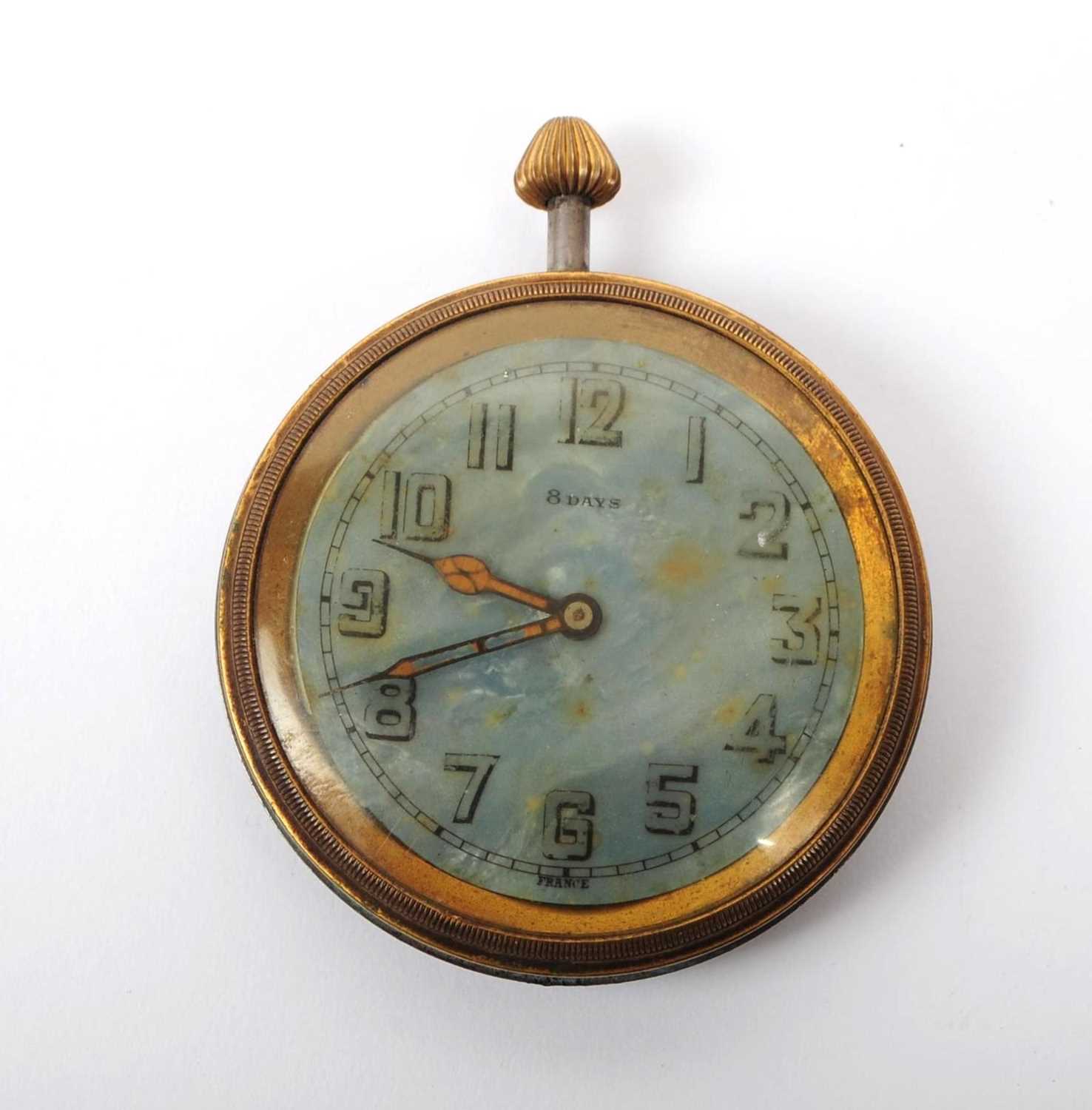 Lot 348 - EARLY 20TH CENTURY FRENCH CAR CLOCK
