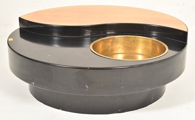 Lot 90 - WILLY RIZZO - YIN YANG 1970S COFFEE TABLE