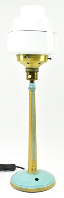 Lot 54 - VINTAGE 20TH CENTURY ART DECO TABLE LAMP LIGHT