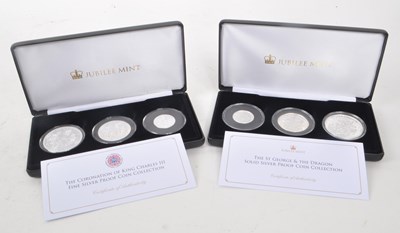 Lot 515 - JUBILEE MINT - TWO 2023 SILVER PROOF COIN COLLECTIONS