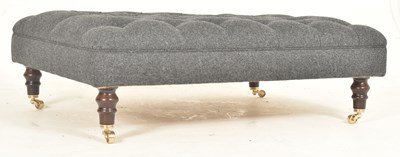 Lot 125 - BEDHAM - SOFAS & STUFF - DESIGNER OTTOMAN