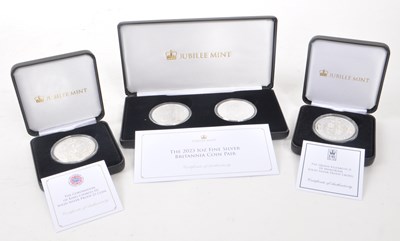 Lot 514 - JUBILEE MINT - FOUR SILVER PROOF COINS