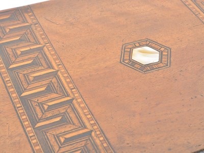 Lot 293 - COLLECTION OF THREE LATE 19TH CENTURY TUNBRIDGE JEWELLERY CHESTS