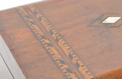 Lot 293 - COLLECTION OF THREE LATE 19TH CENTURY TUNBRIDGE JEWELLERY CHESTS