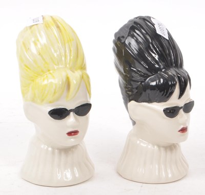 Lot 62 - SWINESIDE - TWO LATE 20TH CENTURY KITSCH CERAMIC SALT AND PEPPER SHAKERS