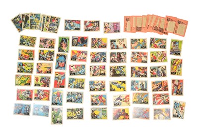 Lot 453 - FULL SET OF 1966 BATMAN BUBBLE GUM CARDS & EXTRAS