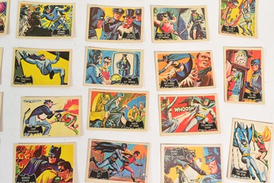 Lot 453 - FULL SET OF 1966 BATMAN BUBBLE GUM CARDS & EXTRAS