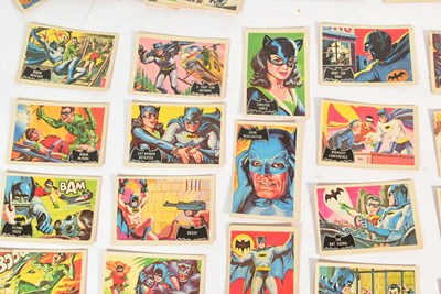 Lot 453 - FULL SET OF 1966 BATMAN BUBBLE GUM CARDS & EXTRAS