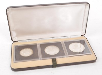 Lot 500 - ROYAL MINT - 1980 TURKS & CAICOS SILVER PROOF CROWN SET