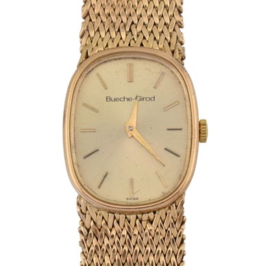 Lot 268 - BUECHE-GIROD GOLD PLATED WRISTWATCH