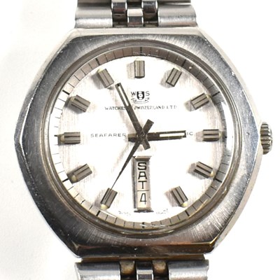 Lot 376 - WATCHES OF SWITZERLAND AUTOMATIC SEAFARER WRISTWATCH