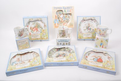 Lot 71 - BEATRIX POTTER - COLLECTION OF PETER RABBIT ITEMS BY WEDGWOOD