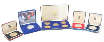 Lot 481 - COLLECTION OF COMMEMORATIVE & SILVER PROOF COINS