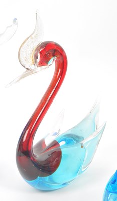 Lot 82 - COLLECTION OF MID CENTURY ITALIAN GLASS ANIMALS