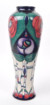 Lot 83 - MOORCROFT POTTERY - MODERN TUBE LINED CERAMIC VASE