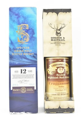 Lot 172 - SPEYSIDE SCOTCH WHISKY 12 YEARS OLD & 14 YEARS OLD GORDON & MACPHAIL WHISKY