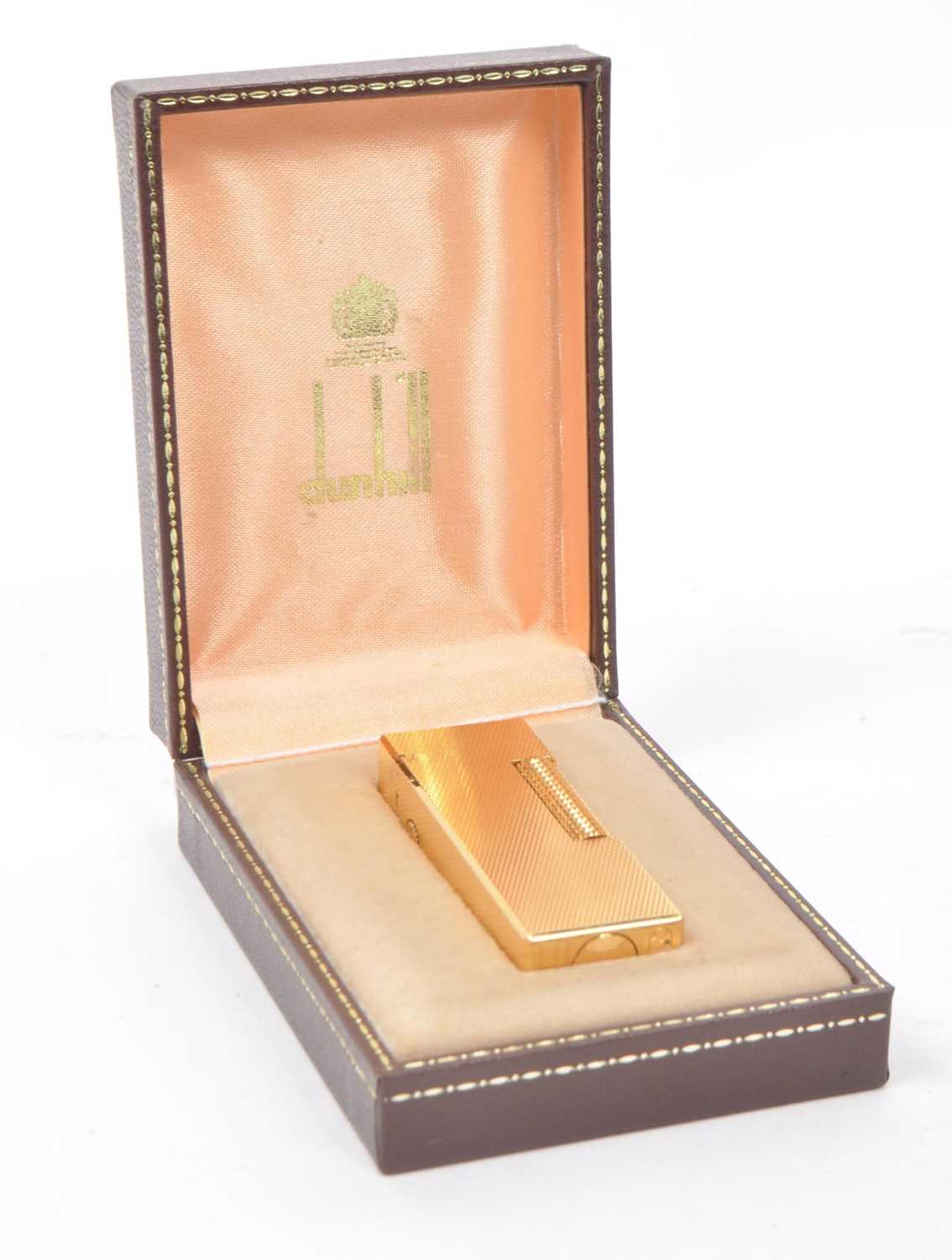 Lot 310 - DUNHILL - VINTAGE GOLD PLATED ROLLAGAS LIGHTER