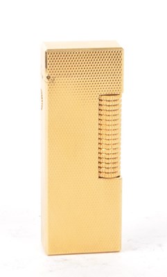 Lot 310 - DUNHILL - VINTAGE GOLD PLATED ROLLAGAS LIGHTER