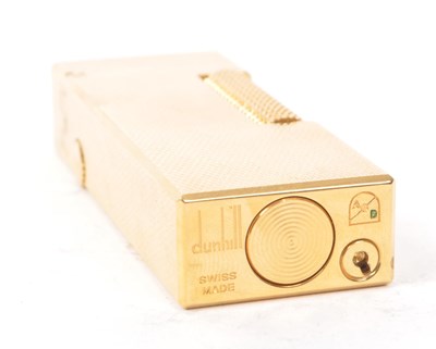 Lot 310 - DUNHILL - VINTAGE GOLD PLATED ROLLAGAS LIGHTER