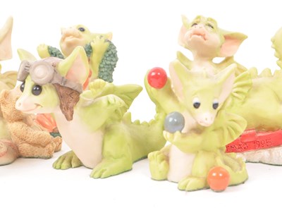 Lot 94 - REAL MUSGRAVE - POCKET DRAGONS - COLLECTION OF TWELVE RESIN FIGURES