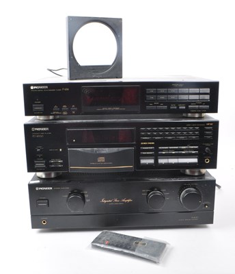 Lot 439 - PIONEER - THREE VINTAGE 1990 HI-FI AUDIO SYSTEMS