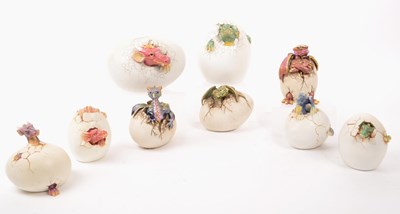 Lot 320 - NEMESIS NOW - COLLECTION OF NINE 21ST CENTURY DRAGON MONEY BOXES