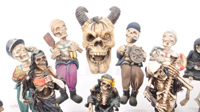 Lot 325 - LARGE COLLECTION OF SKELETON RESIN / PLASTIC FIGURES