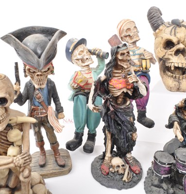 Lot 325 - LARGE COLLECTION OF SKELETON RESIN / PLASTIC FIGURES