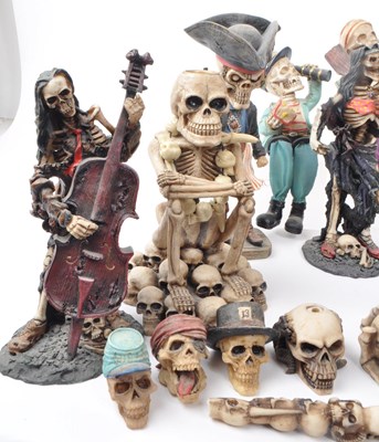 Lot 325 - LARGE COLLECTION OF SKELETON RESIN / PLASTIC FIGURES