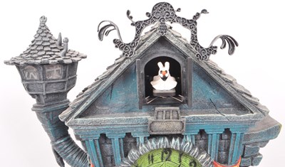 Lot 326 - THE BRADFORD EXCHANGE - NIGHTMARE BEFORE CHRISTMAS CUCKOO CLOCK