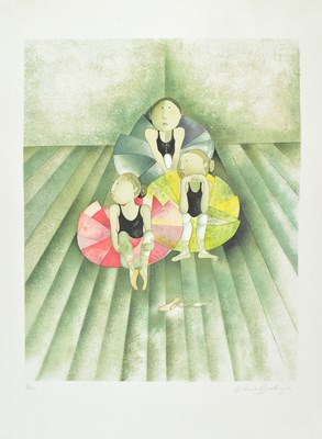 Lot 2 - GRACIELA RODO BOULANGER (B. 1935) - UNTITLED LIM. ED. SIGNED LITHOGRAPH