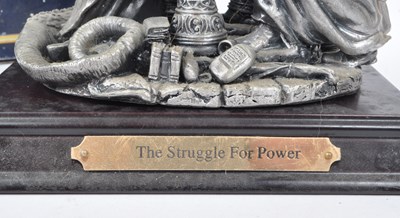 Lot 337 - MYTH & MAGIC BY THE TUDOR MINT - A CAST PEWTER DRAGON FIGURINE