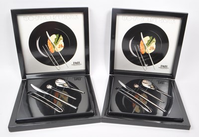 Lot 340 - ROBBER & BERKING - TWO 1984 SILVERPLATE EDO CUTLERY SETS
