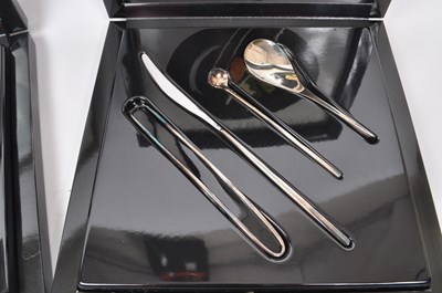 Lot 340 - ROBBER & BERKING - TWO 1984 SILVERPLATE EDO CUTLERY SETS