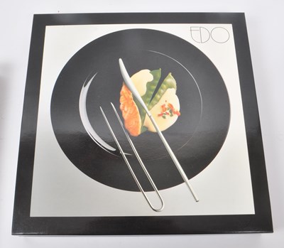Lot 340 - ROBBER & BERKING - TWO 1984 SILVERPLATE EDO CUTLERY SETS