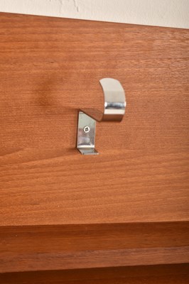 Lot 392 - BEAVER & TAPLEY - SL - 1970S TEAK SIX MODULAR WALL SYSTEM