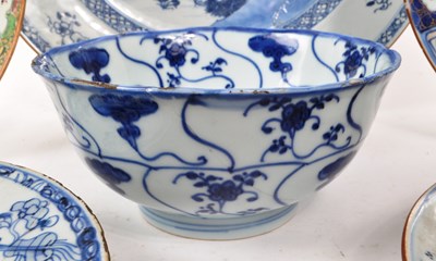 Lot 172 - COLLECTION OF 19TH CENTURY BLUE & WHITE CHINESE PLATES