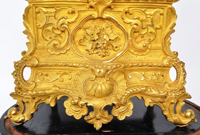 Lot 382 - A B SAVORY & SONS - 19TH CENTURY VINTAGE ORMOLU MANTEL CLOCK