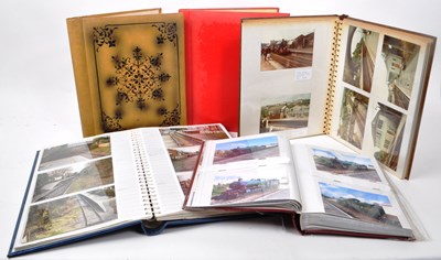 Lot 467 - RAILWAYANA - COLLECTION OF LATE 20TH CENTURY PHOTOGRAPHS