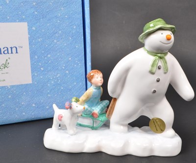Lot 191 - THE SNOWMAN - BESWICK - PORCELAIN FIGURE