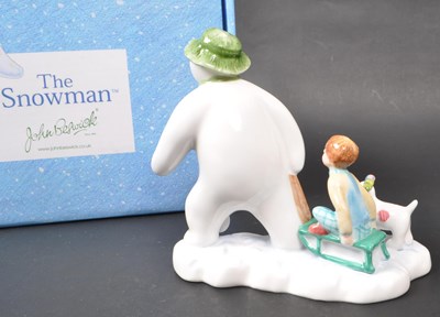 Lot 191 - THE SNOWMAN - BESWICK - PORCELAIN FIGURE