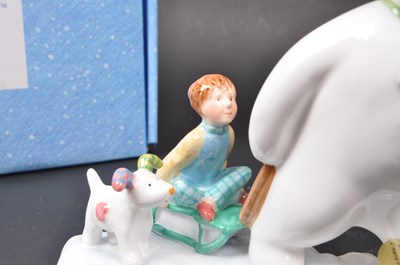 Lot 191 - THE SNOWMAN - BESWICK - PORCELAIN FIGURE