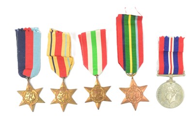 Lot 313 - WWII MEDAL GROUP - UNKNOWN RECIPIENT