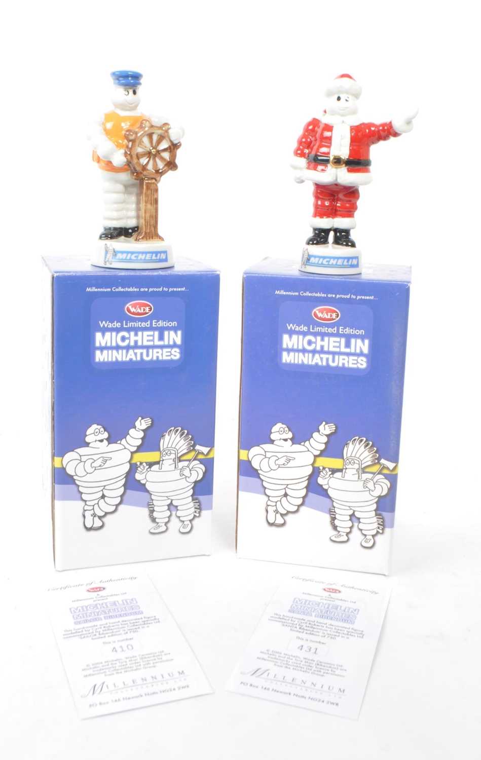 Lot 196 - MICHELIN - WADE - TWO LIMITED EDITION FIGURES