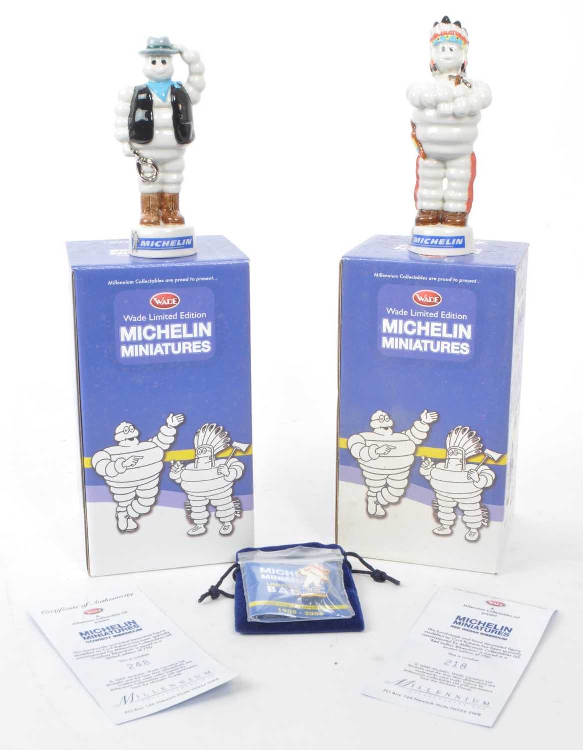 Lot 199 - MICHELIN - WADE - TWO LIMITED EDITION FIGURES