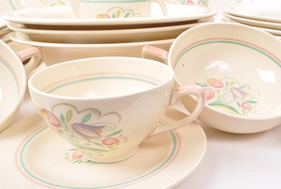 Lot 200 - SUSIE COOPER - COLLECTION OF MID-CENTURY DINNER SERVICE PIECES