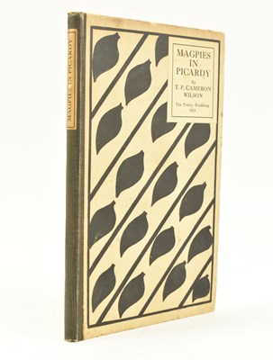 Lot 184 - WW1 POETRY. 1919 MAGPIES IN PICARDY BY T. P. CAMERON WILSON